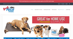 Desktop Screenshot of petcot.com