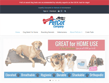 Tablet Screenshot of petcot.com